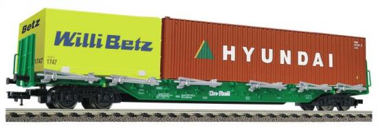 4 axle stake car type Rnos 4725 of the &quot;On Rail GmbH&quot;<br /><a href='images/pictures/Fleischmann/525404.jpg' target='_blank'>Full size image</a>